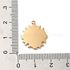 Cabochon-Fassungen für Anhänger aus Edelstahl 304 STAS-K263-38G
