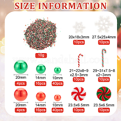 DIY-Vasenfüller mit Weihnachtsmotiven DIY-BC0009-61