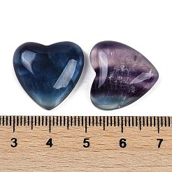 Natürliche bunte Fluorit-Cabochons G-I370-02