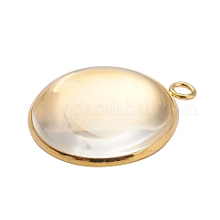 Transparente Glas Cabochons GGLA-YW0001-06A