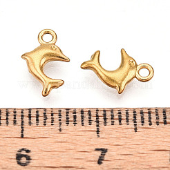Ionenplattierung (IP) 304 Edelstahl Anhänger Strass-Einstellungen STAS-N110-05G