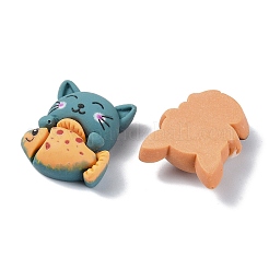 Deko-Cabochons aus undurchsichtigem Harz mit Tiermotiv RESI-G088-04