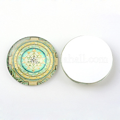 Glas cabochons X-GGLA-L015-12mm-32