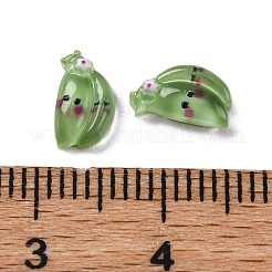 Cartoon-Cabochons aus transparentem Harz CRES-R459-01B
