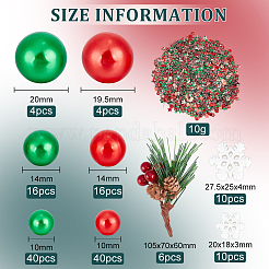 DIY Weihnachtsvasenfüller DIY-BC0006-85