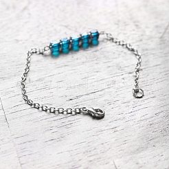 Karabinerverschlüsse und Biegeringe aus Edelstahl 304 DIY-PH0001-41