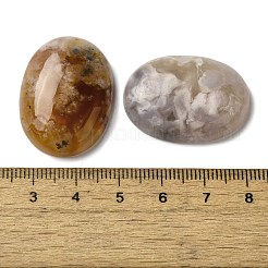 Natürliche Kirschblüten-Achat-Cabochons G-N343-05
