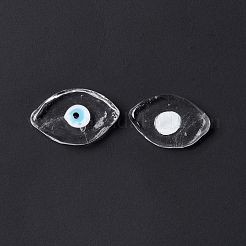 Handgefertigte Bunte Malerei-Cabochons für den bösen Blick LAMP-F025-06A