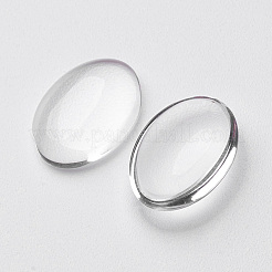 Transparente Glas Cabochons GGLA-G011