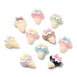 Undurchsichtige Decoden-Cabochons aus Kunstharzimitat für Lebensmittel RESI-R448-02