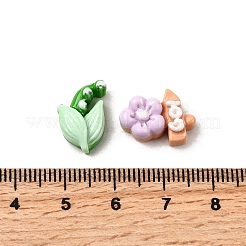 Undurchsichtigen Cabochons RESI-K046-09