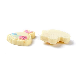 Süße Cabochons aus Plastik X-CRES-K009-01