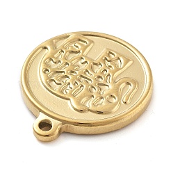 304 Edelstahl Anhänger Strass Fassungen STAS-I327-06G-02