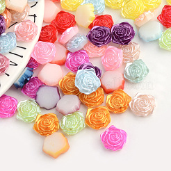 ABS Kunststoffimitation Perle Cabochons OACR-S004-M