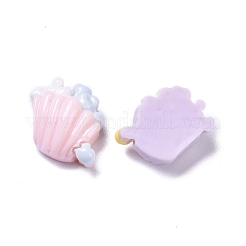 Undurchsichtige süße Decoden-Cabochons aus Harz RESI-B024-01L