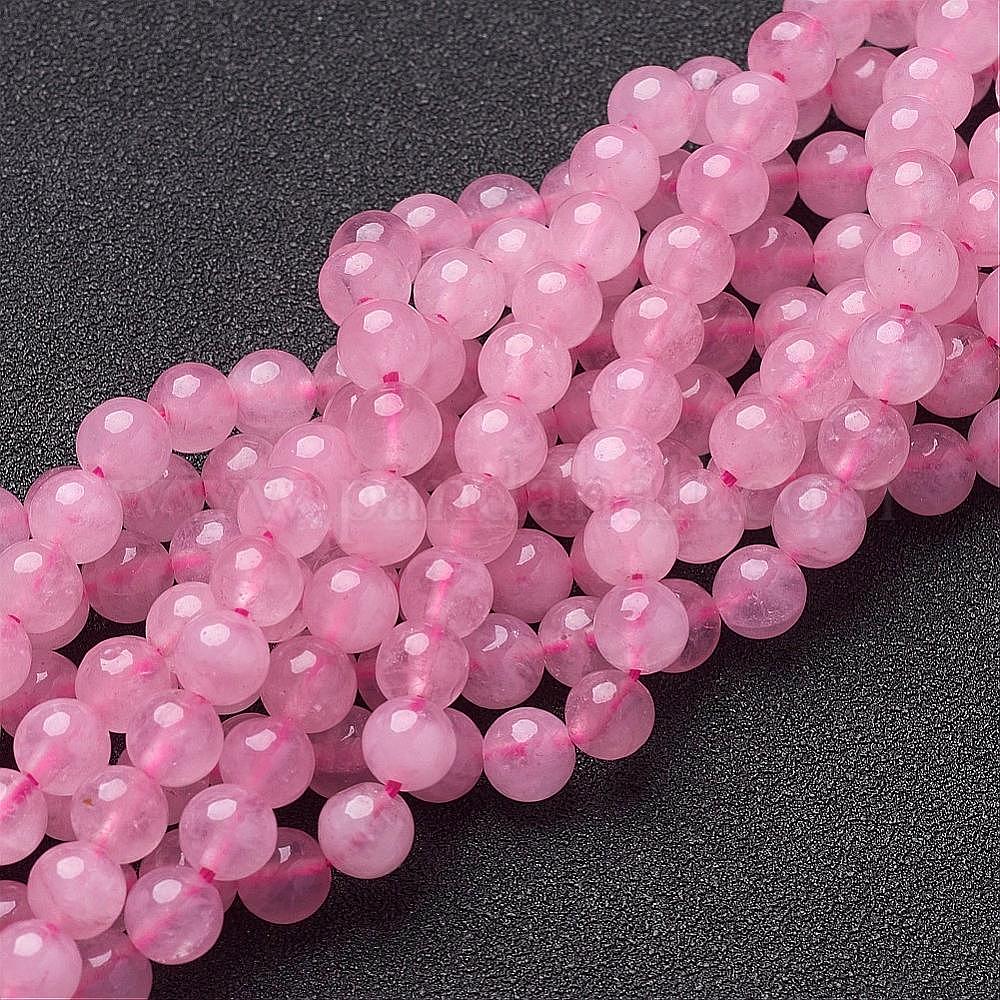 Wholesale Natural Rose Quartz Beads Strands Pandahall