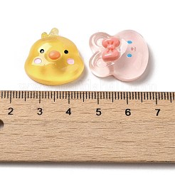 Cartoon Tier durchscheinende Harz Decoden Cabochons RESI-R443-01