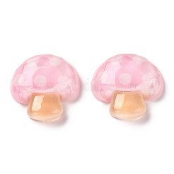 Cabochons aus transparentem Harz mit Herbstthema CRES-J046-03B
