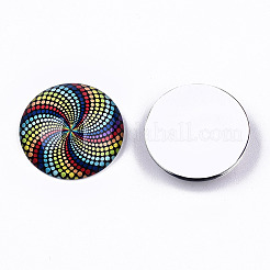 Glas cabochons X-GGLA-S036-12