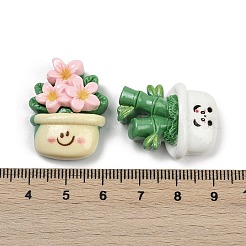 Undurchsichtigen Cabochons RESI-K043-22