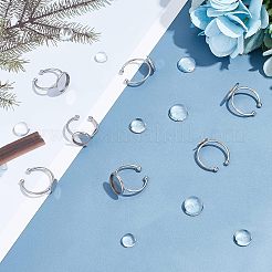 DIY-Sets zur Herstellung von Fingerringen aus Edelstahl DIY-UN0002-29P