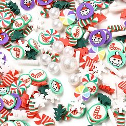 Weihnachten Thema handgemachte Fimo Cabochons CLAY-Q004-26A