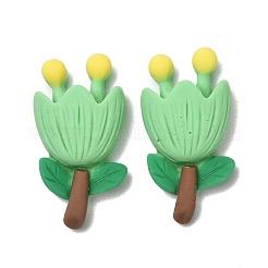 Undurchsichtiges Harz Cabochons Zubehör RESI-O011-09
