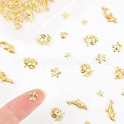 120 stücke 8 stil legierung cabochons MRMJ-OC0002-73