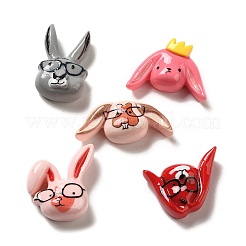 Undurchsichtige Decoden-Cabochons aus Harz RESI-G090-05