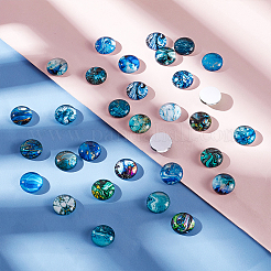 Glas cabochons GLAA-PH0002-19