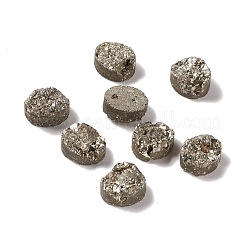 Galvanische natürliche Druzy Achat Cabochons G-A205-12