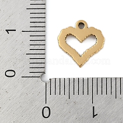 Ionenplattierung (IP) 304 Edelstahl Anhänger Strass-Einstellungen STAS-U019-37G