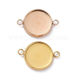 Edelstahl Cabochon Stecker Fassungen STAS-XCP0001-37