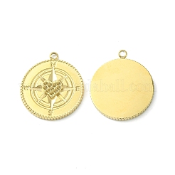 304 Edelstahl Anhänger Strass Fassungen STAS-L269-003G