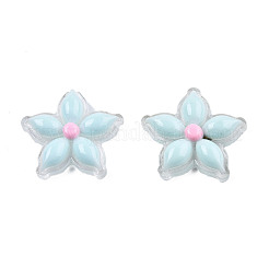 Transparente Harz-Email-Cabochons CRES-N018-053E