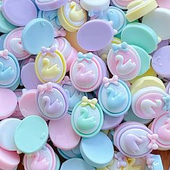 Undurchsichtigen Cabochons CRES-M037-08D