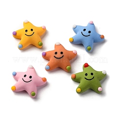 Undurchsichtige Decoden-Cabochons aus Harz RESI-S07-06