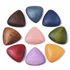 Bemalte Holz Cabochons WOOD-R265-01