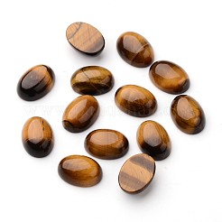Natürliche Tigerauge oval Cabochon G-L394-06-18x13mm