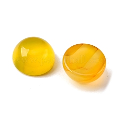 Natürliche gelbe Achat Cabochons G-K348-07B-03