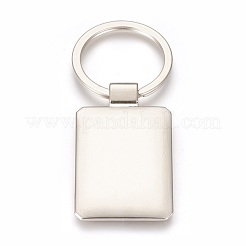 Zinklegierung Cabochon Fassungen Schlüsselbund KEYC-E028-08P
