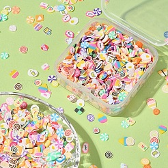 24g handgemachte Nagelkunstdekoration aus Fimo CLAY-YW0001-17C