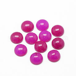 Natürliche weiße Jade Cabochons G-T073-23