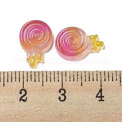 Leuchtende transparente Decoden-Cabochons aus Harz RESI-D013-15