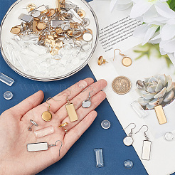DIY-Kit zur Herstellung leerer Ohrringe EJEW-AB00034