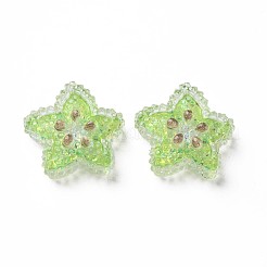 Transparente Epoxidharz-Cabochons CRES-S365-15