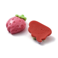 Frucht-Deko-Cabochons aus undurchsichtigem Harz RESI-D010-04