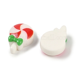 Weihnachtsmotiv opake Decoden-Cabochons aus Kunstharz CRES-M036-03L