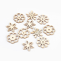 Holz Cabochons WOOD-L007-11