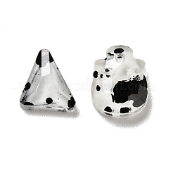 Harz-Cabochons mit Punktmuster MRMJ-G015-15